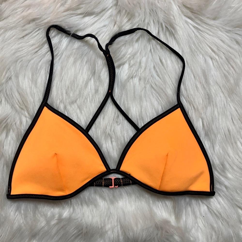 Victoria’s Secret Orange Neon Bikini Top